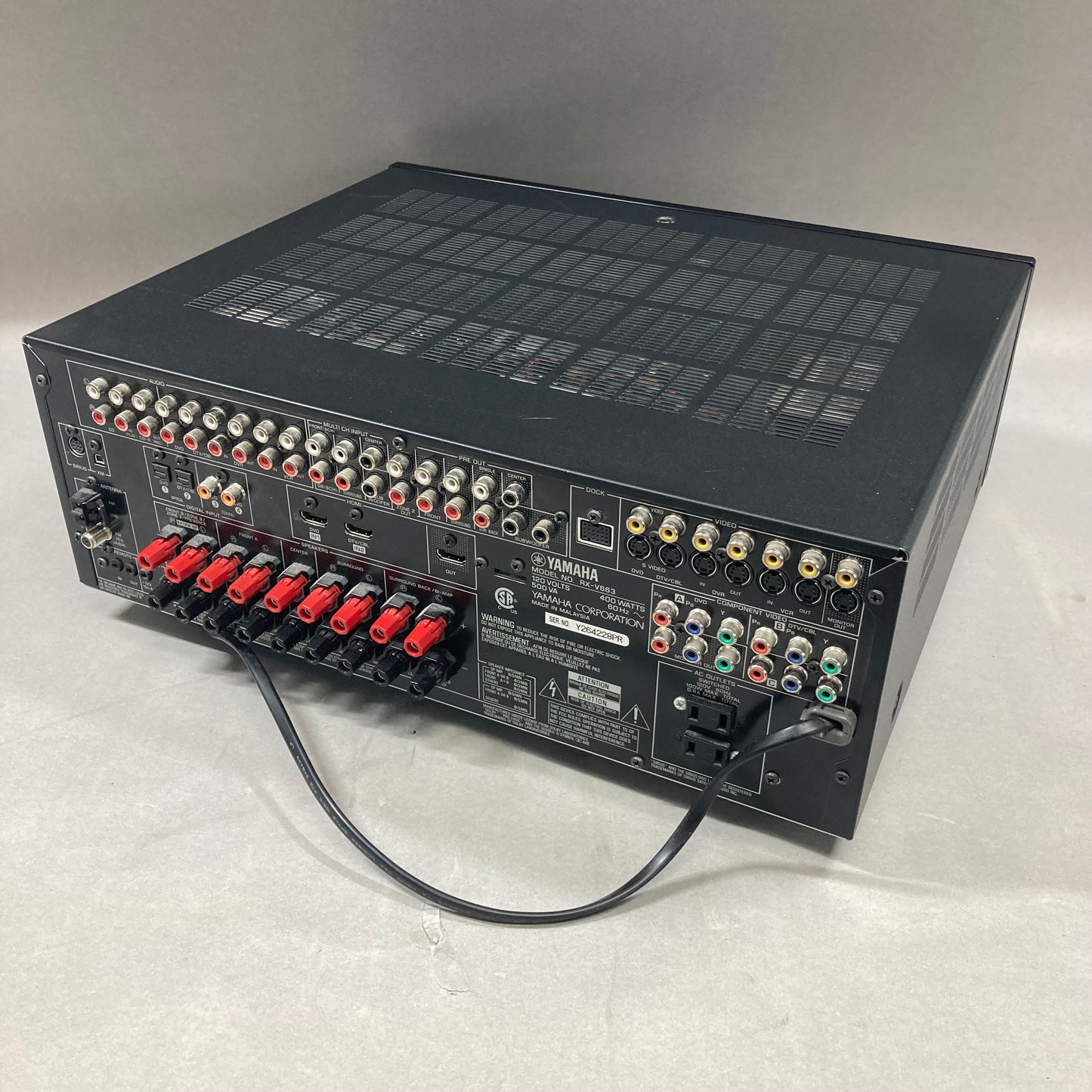 Yahmaha RX-V663 AV Receiver