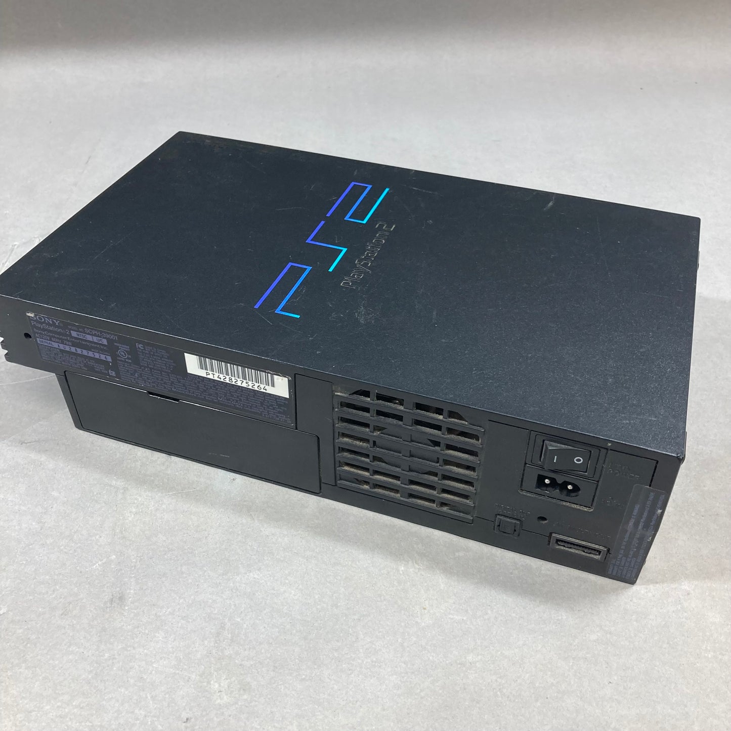 Sony PlayStation 2 PS2 Black Console Gaming System SCPH-39001