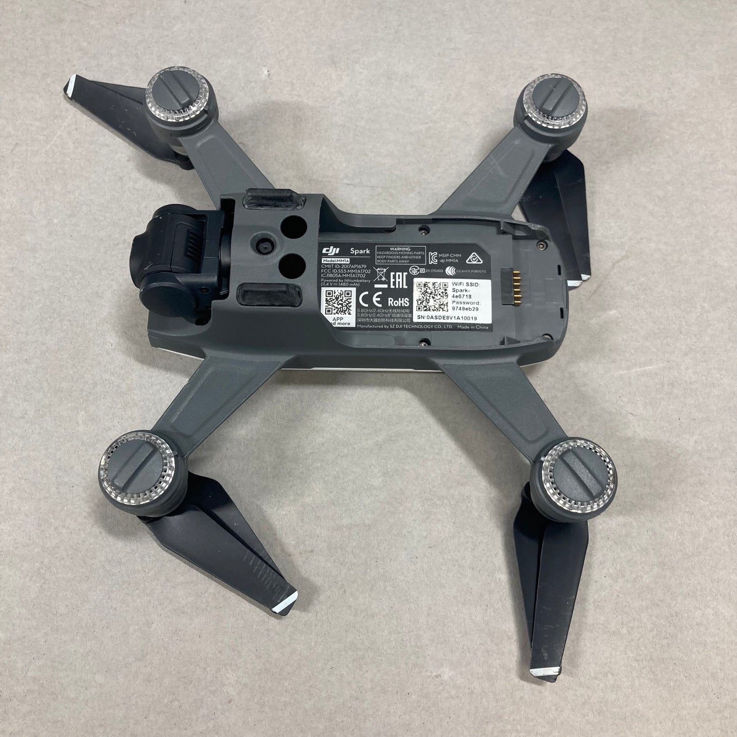 DJI Spark 4K Quadcopter Camera Drone MM1A