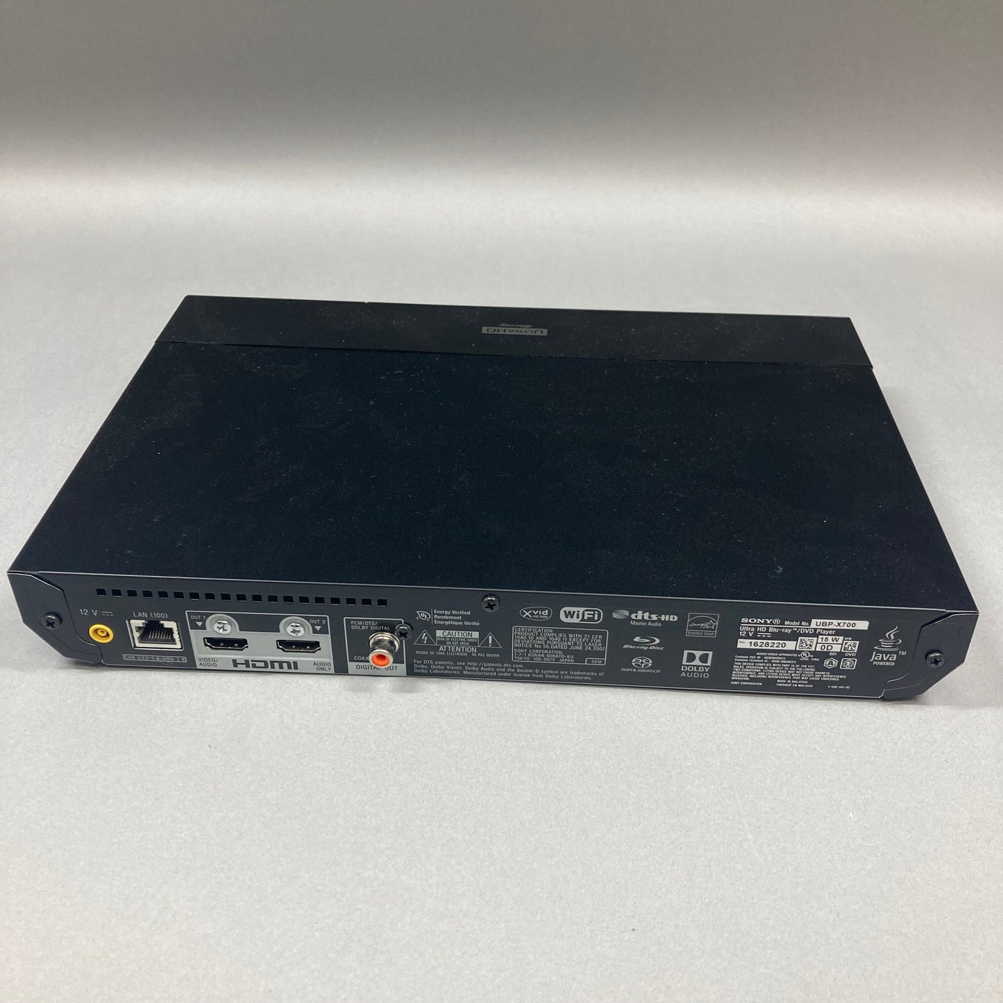 Sony UDP-X700 Ultra HD Blue-Ray/DVD Player