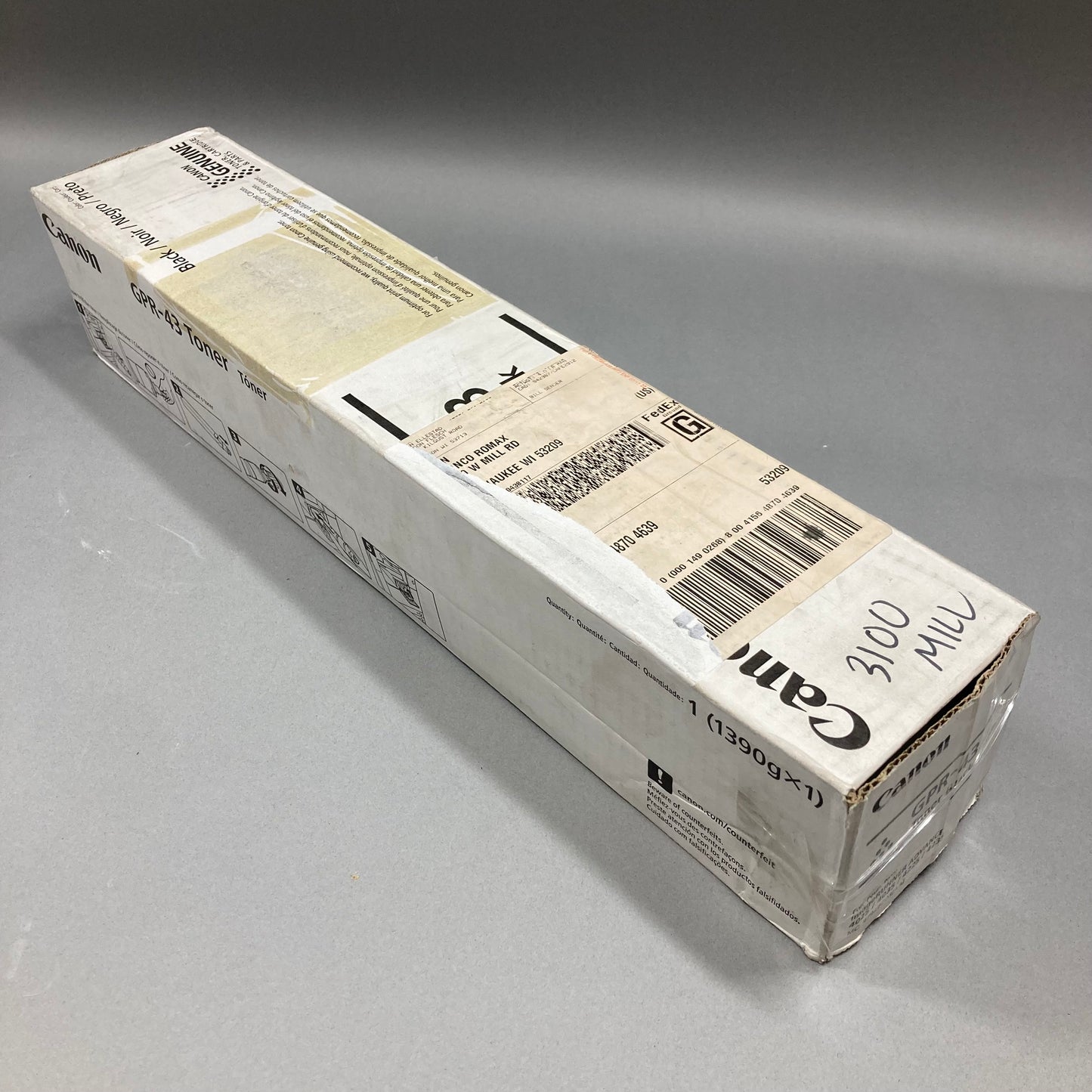New Canon GPR-43 Black Toner Cartridge