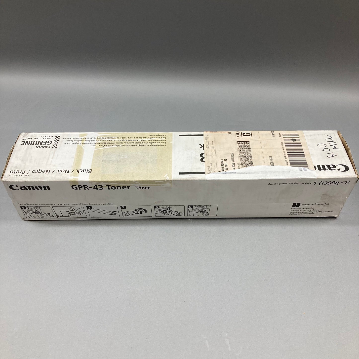 New Canon GPR-43 Black Toner Cartridge