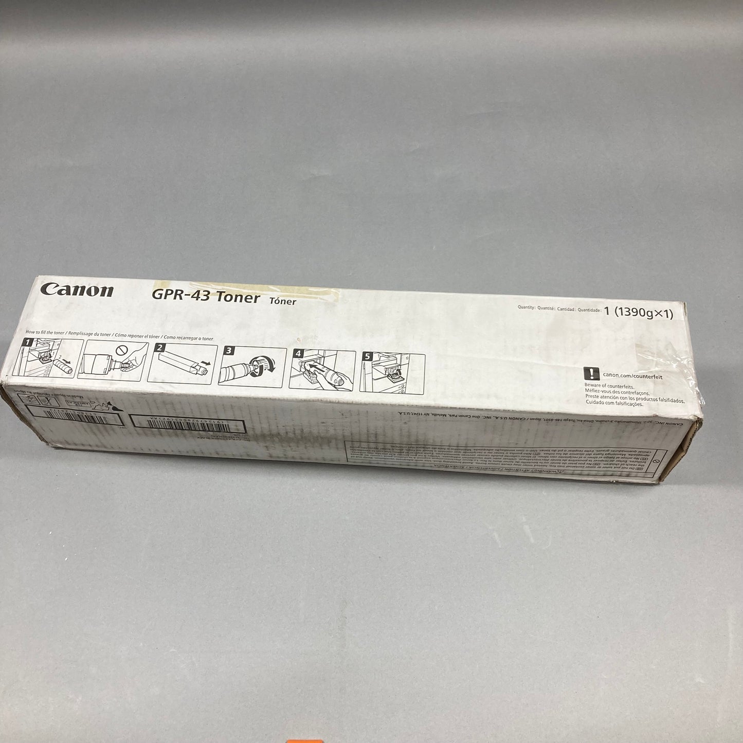 New Canon GPR-43 Black Toner Cartridge