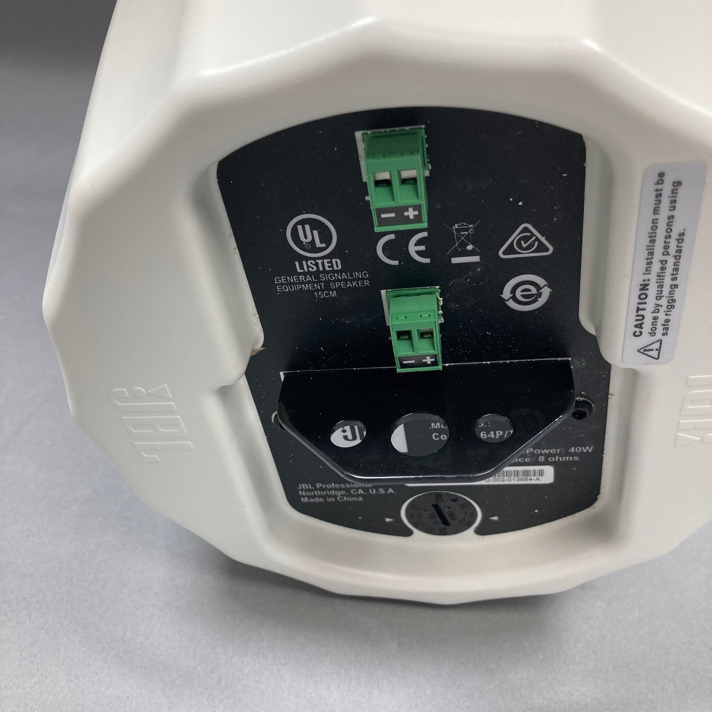 JBL Control 64P/T-WH Speaker White