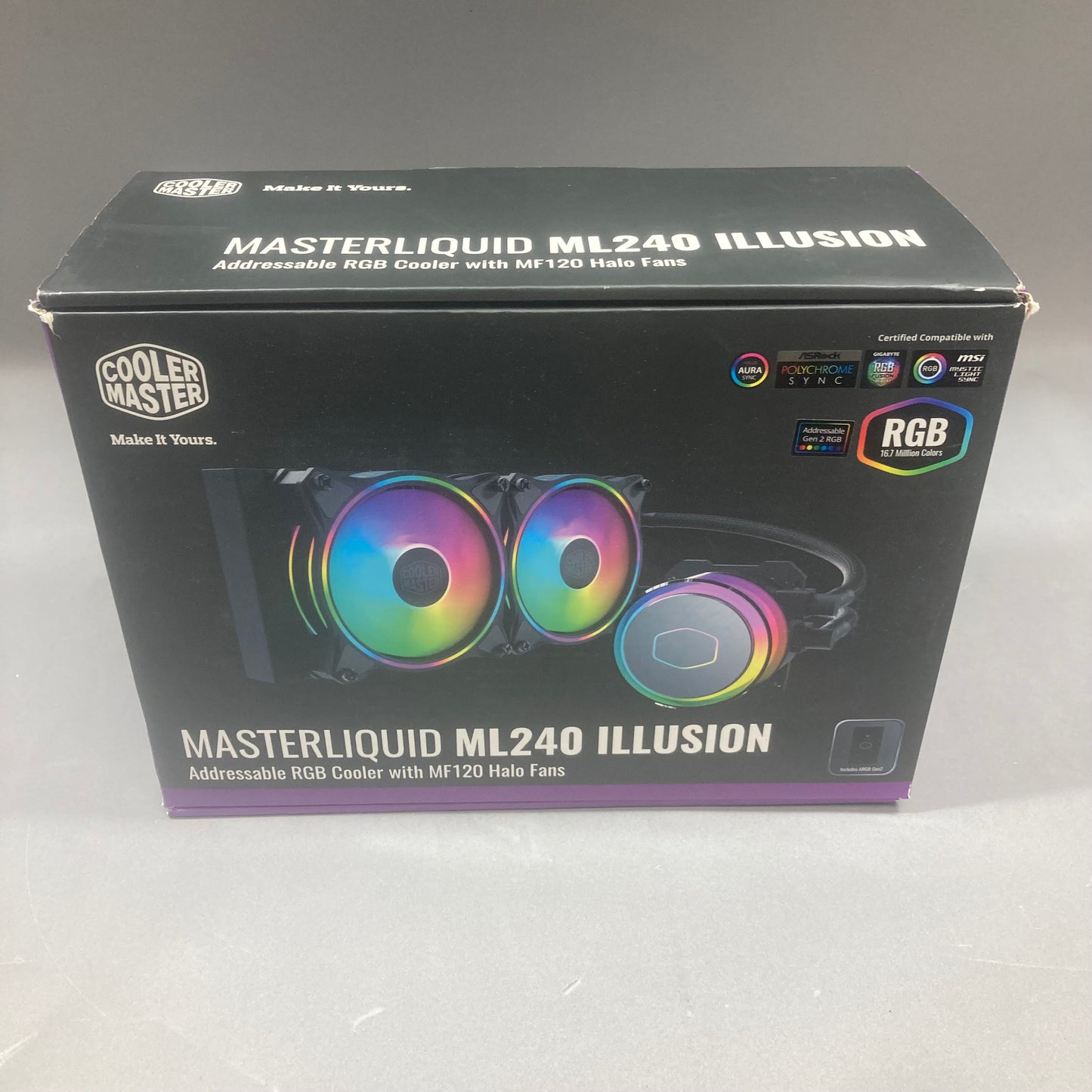 Cooler Master Masterliquid ML240 Illusion CPU Cooling System