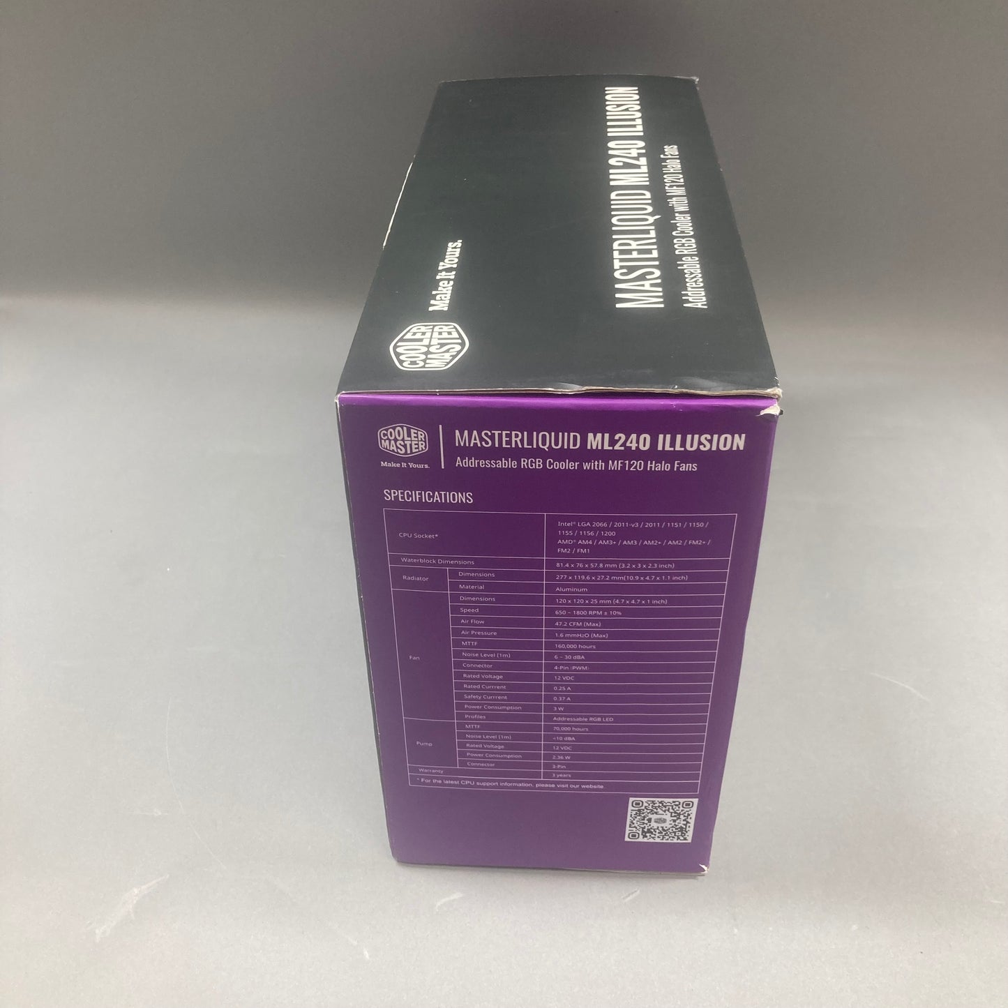 Cooler Master Masterliquid ML240 Illusion CPU Cooling System