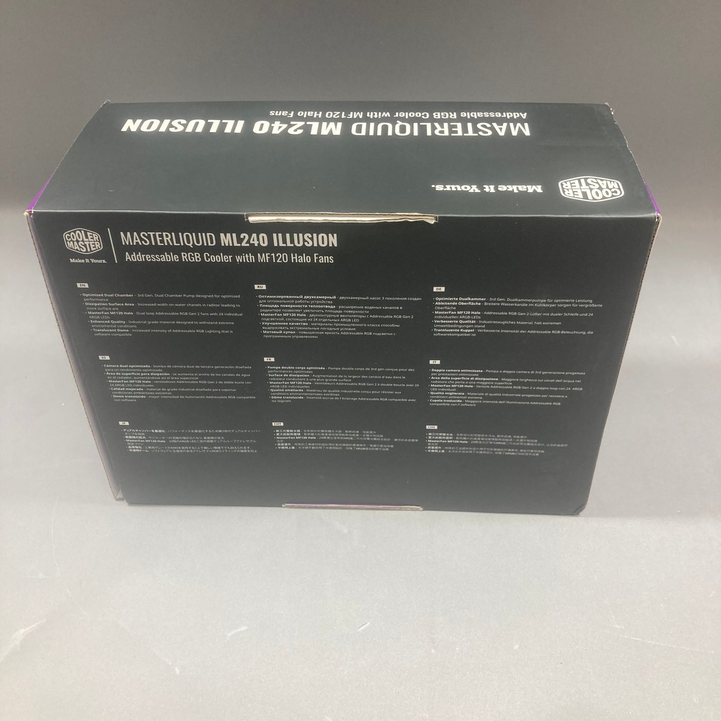 Cooler Master Masterliquid ML240 Illusion CPU Cooling System