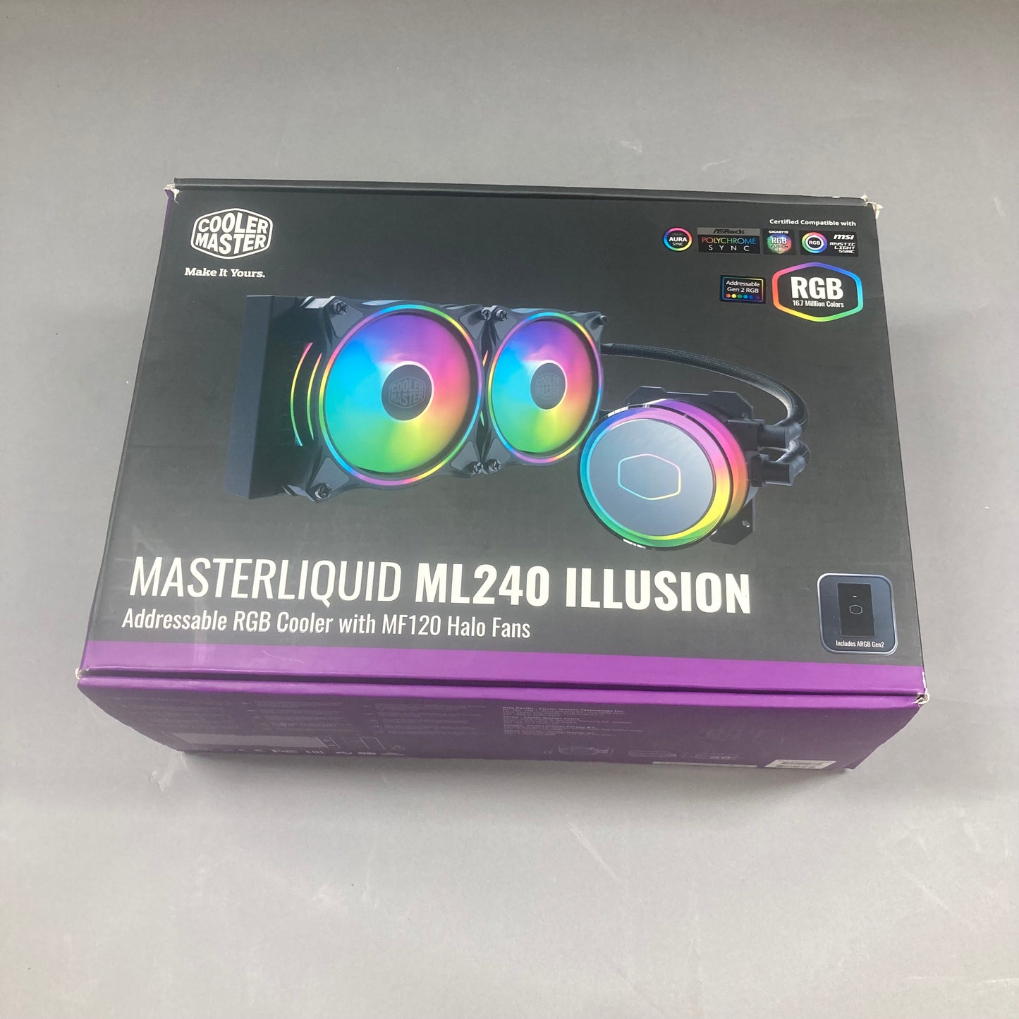 Cooler Master Masterliquid ML240 Illusion CPU Cooling System