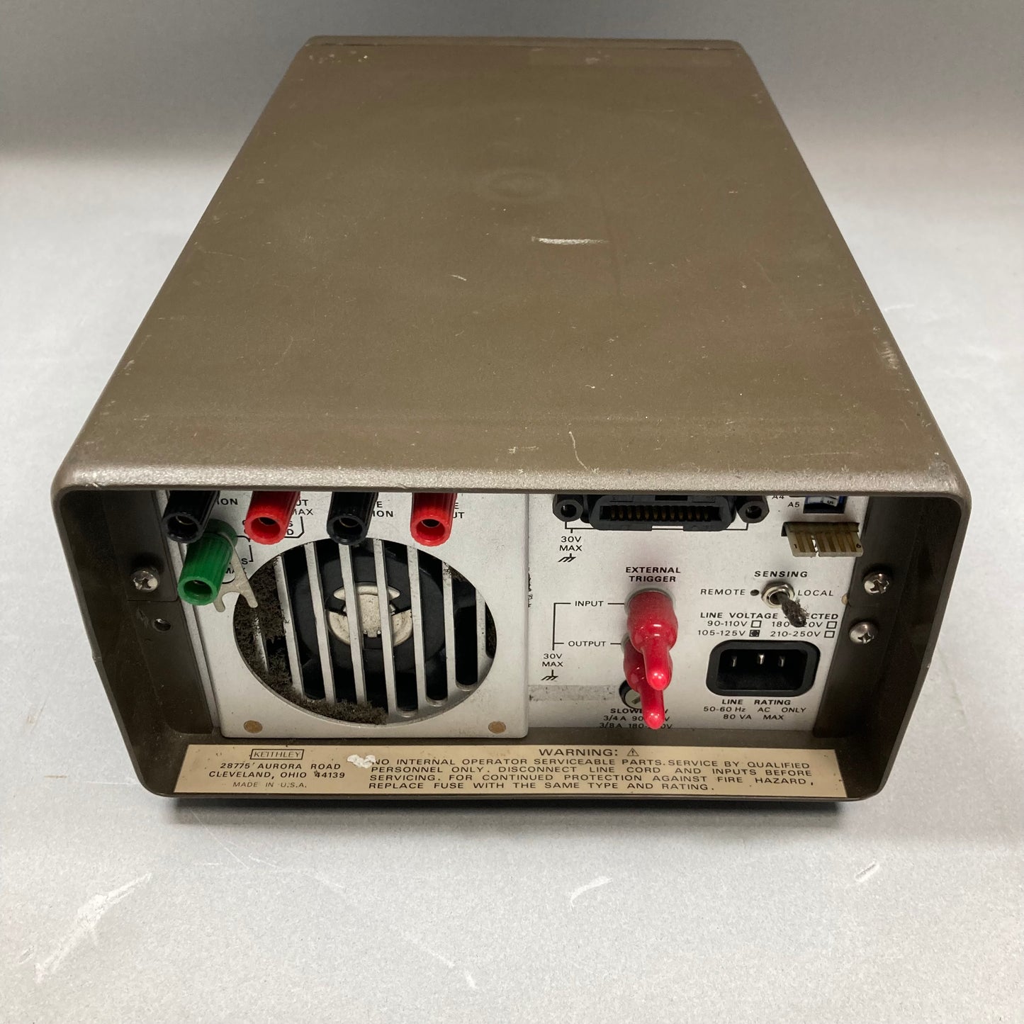 Keithley 230 Programmable Voltage Source Tester