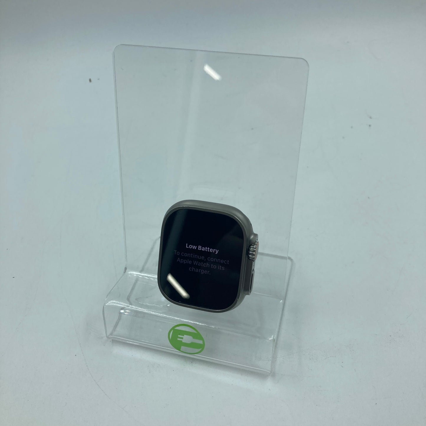Unlocked Apple Watch Ultra 2 49MM Natural Titanium Olive Alpine Loop MREW3LL/A