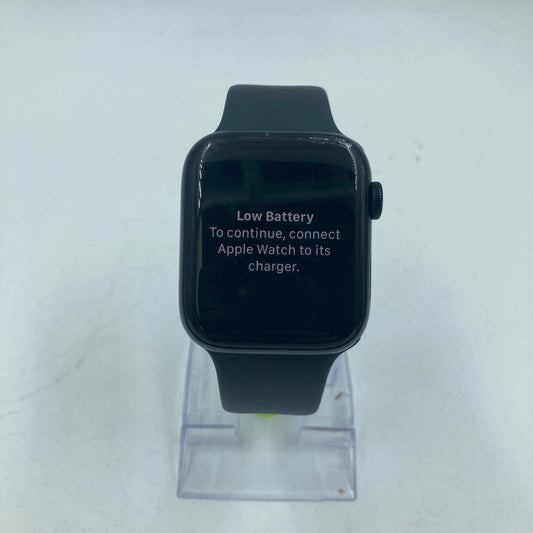 GPS Only Apple Watch SE 2nd Gen 44MM Midnight Aluminum Black Sport Band A2723