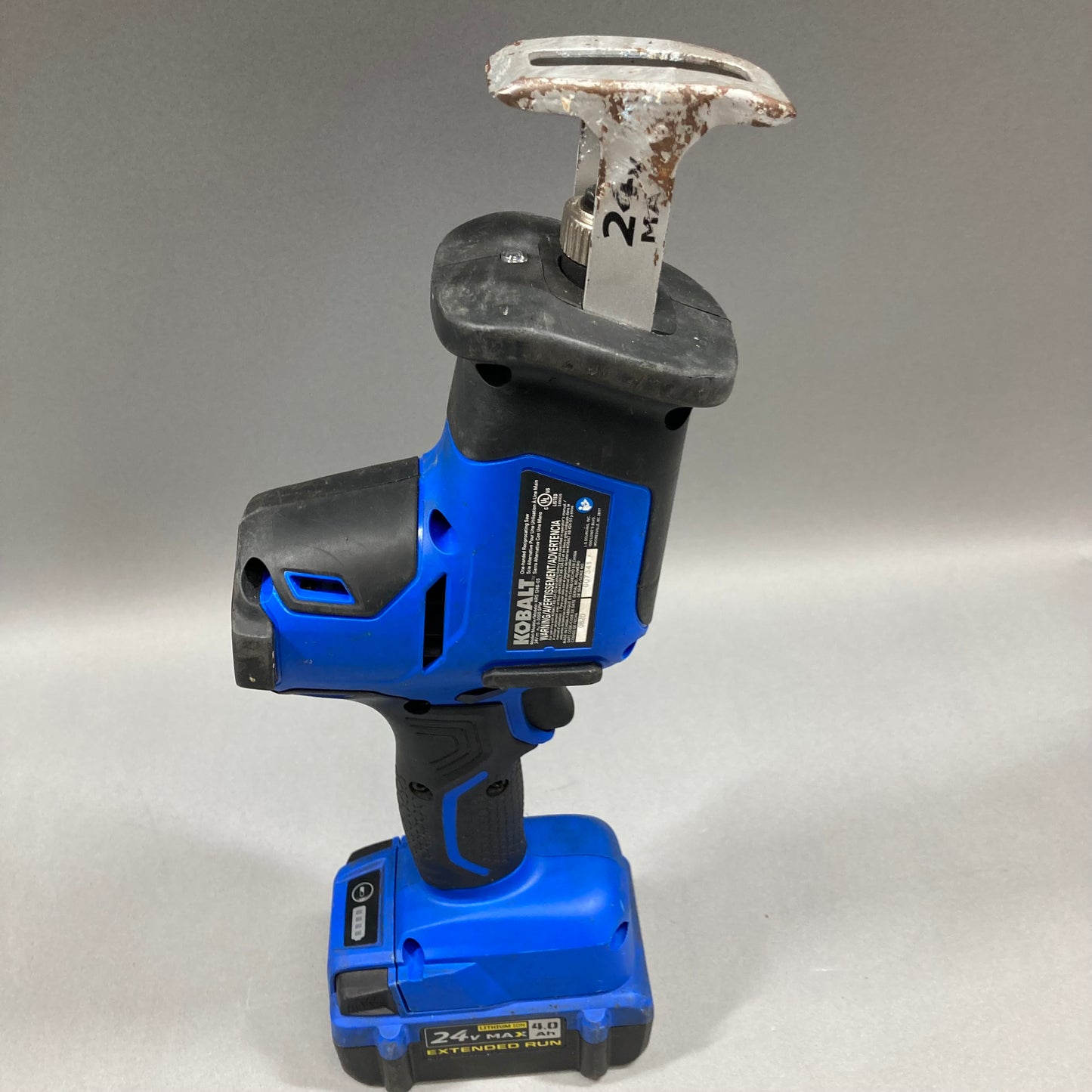 Kobalt KRS 124B-03 24 Volt Cordless Reciprocating Saw