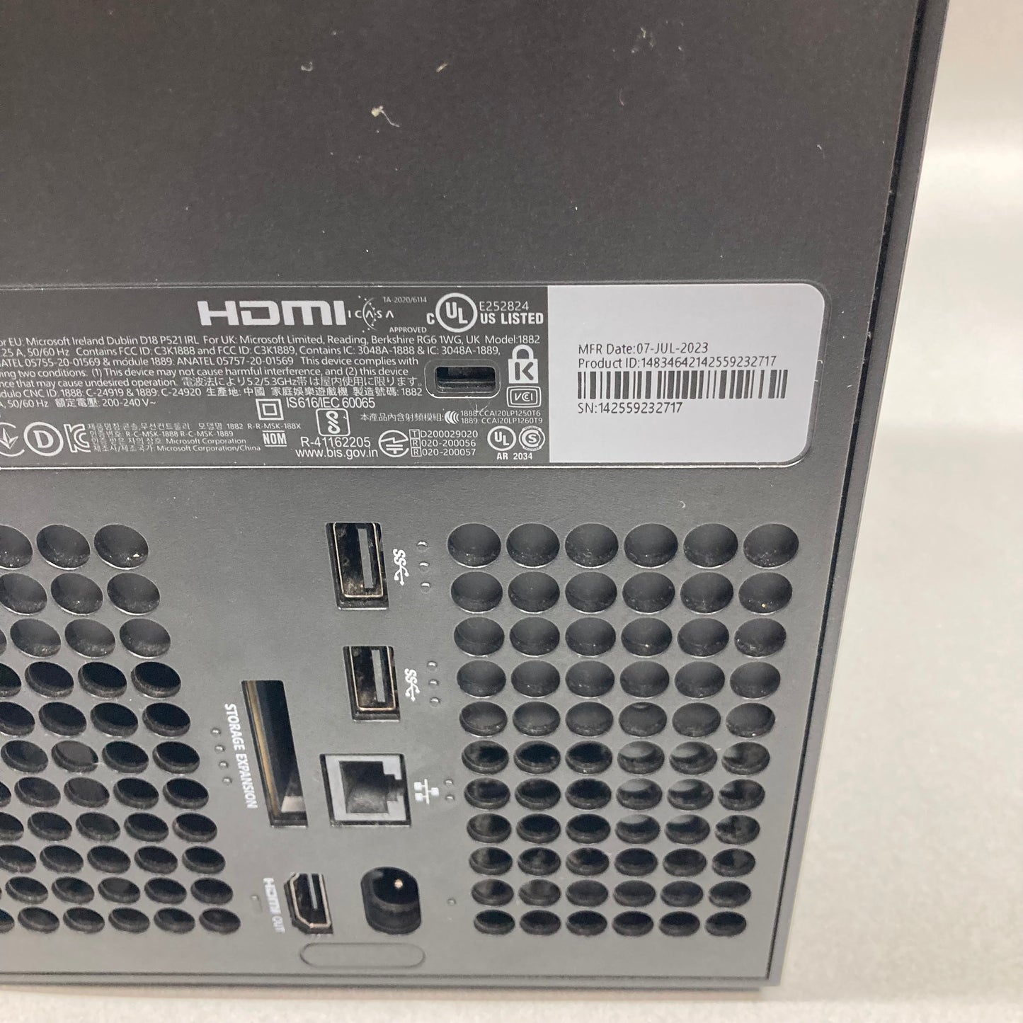 Microsoft Xbox Series X 2TB Console Gaming System Only Black 1882