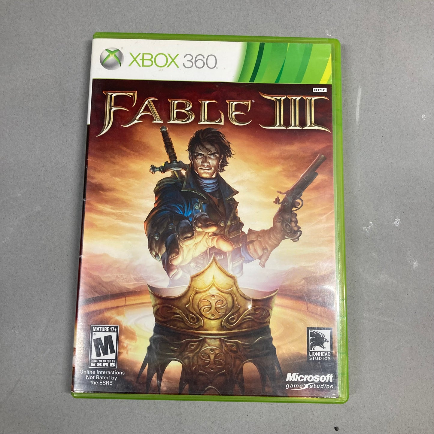 Lot of 5 Microsoft Xbox 360 Games