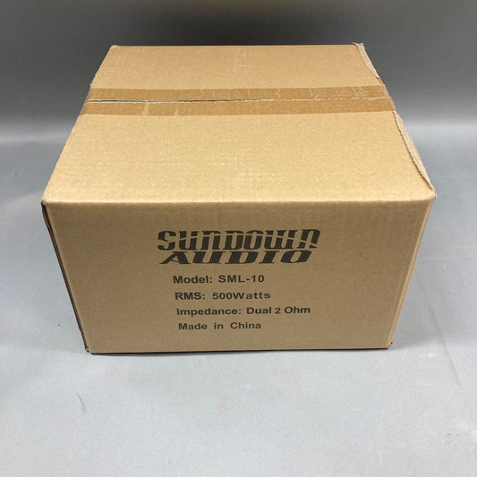 New Sundown Audio 500W Dual 2 Ohm Speaker SML-10