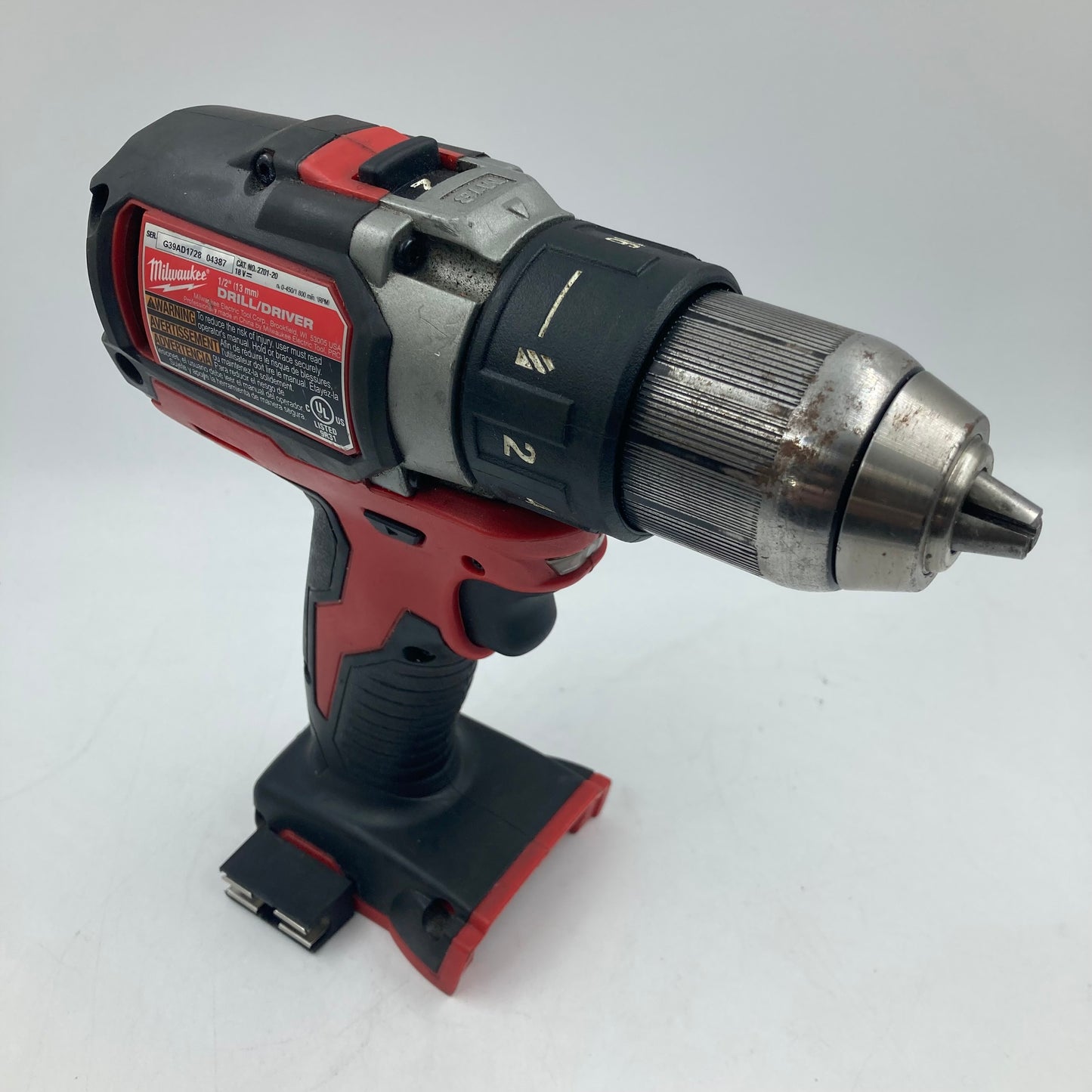 Milwaukee 2701-20 M18 18V 1/2" (13mm) Hammer Drill/Driver