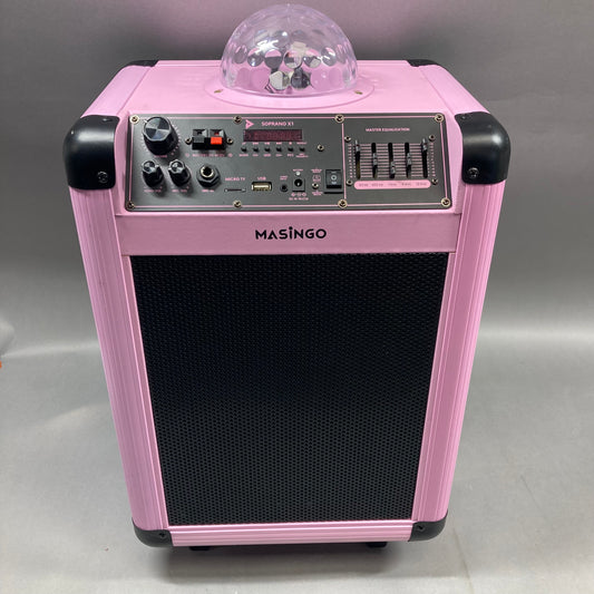 Masingo Soprano x1 Portable Karokee Machine