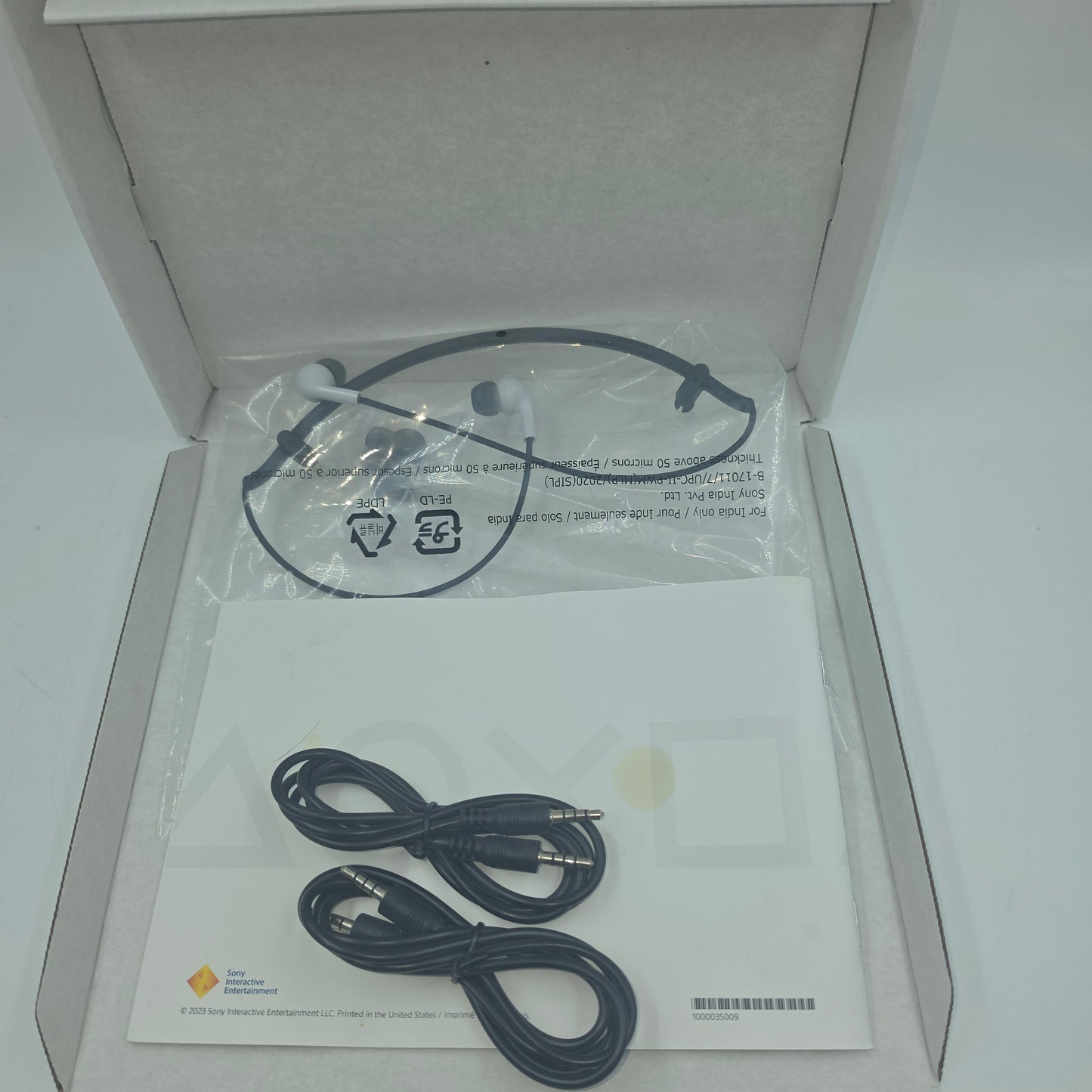 Sony PlayStation VR Virtual Reality VR2 Headset White CFI-ZVR1