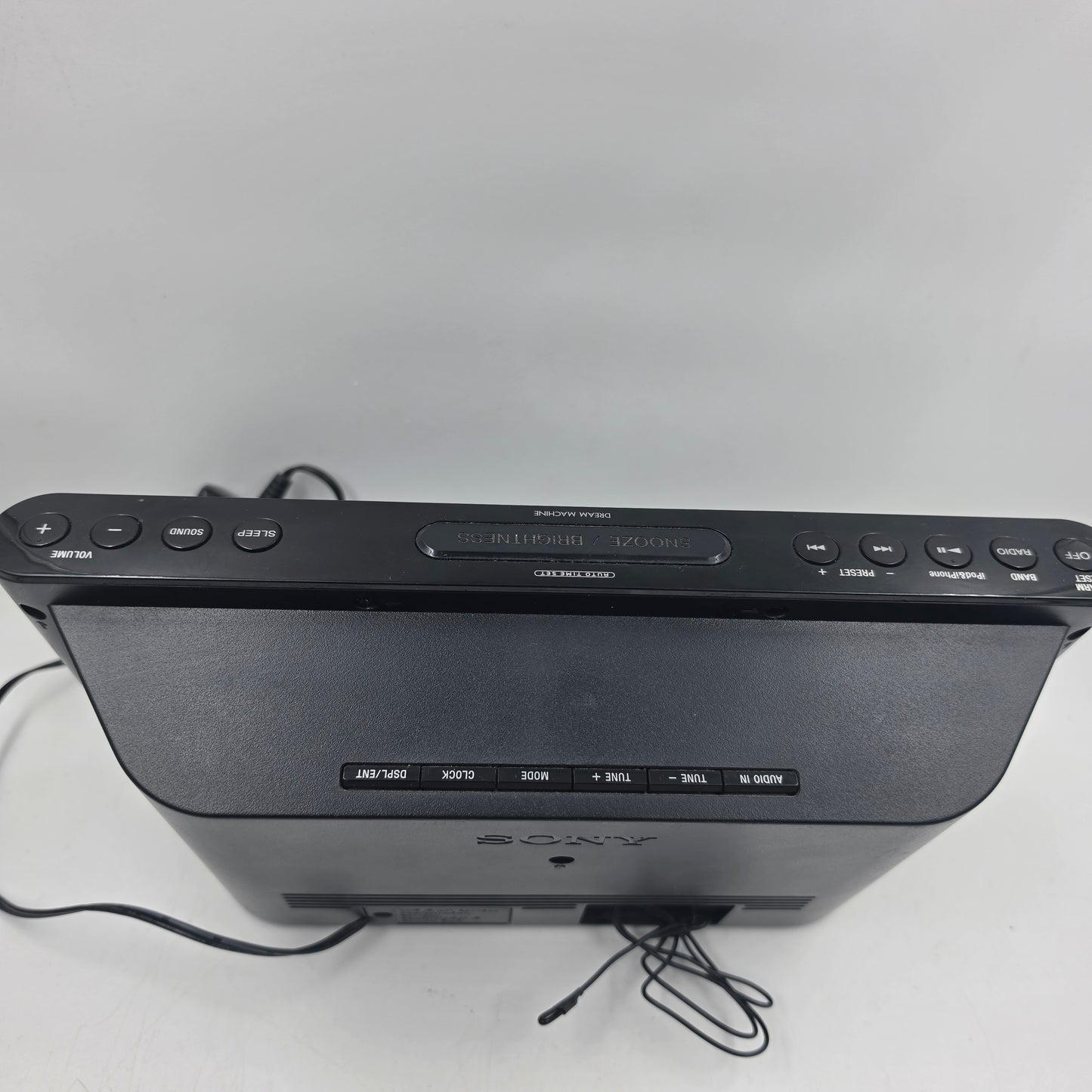 Sony ICF-CS15iPN Dream Machine iPod iPhone Dock Alarm Clock Radio w/ Remote