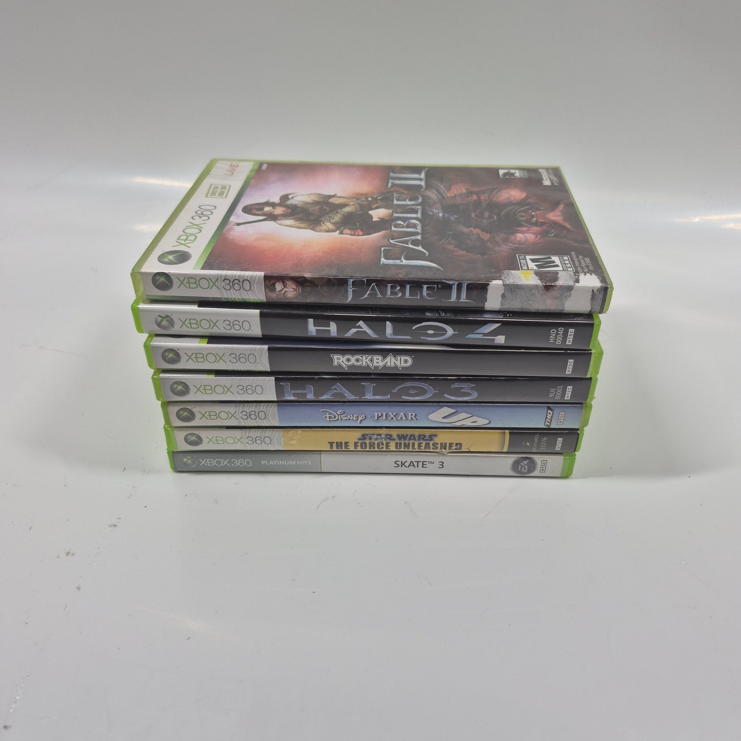 Lot of 7 Microsoft Xbox 360 Games