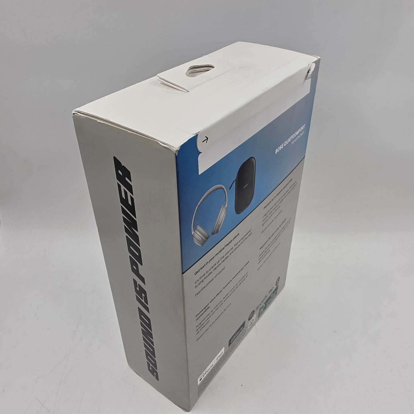 New Bose QuietComfort Over-Ear Wireless Bluetooth Headphones White 884367-1700