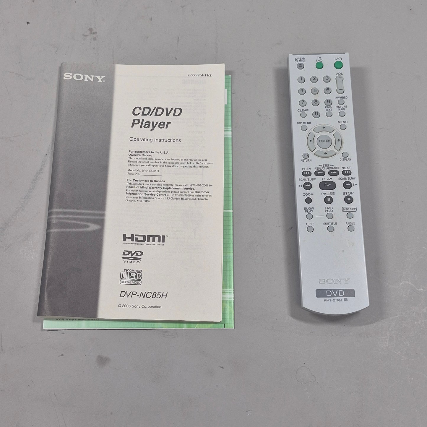 Sony DVP-NC85H DVD/CD Player