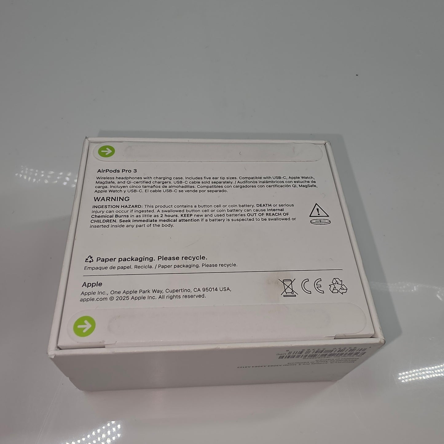 New Apple AirPods Pro 3rd Gen with MagSafe Charging Case A3122 A3064 A3063ย