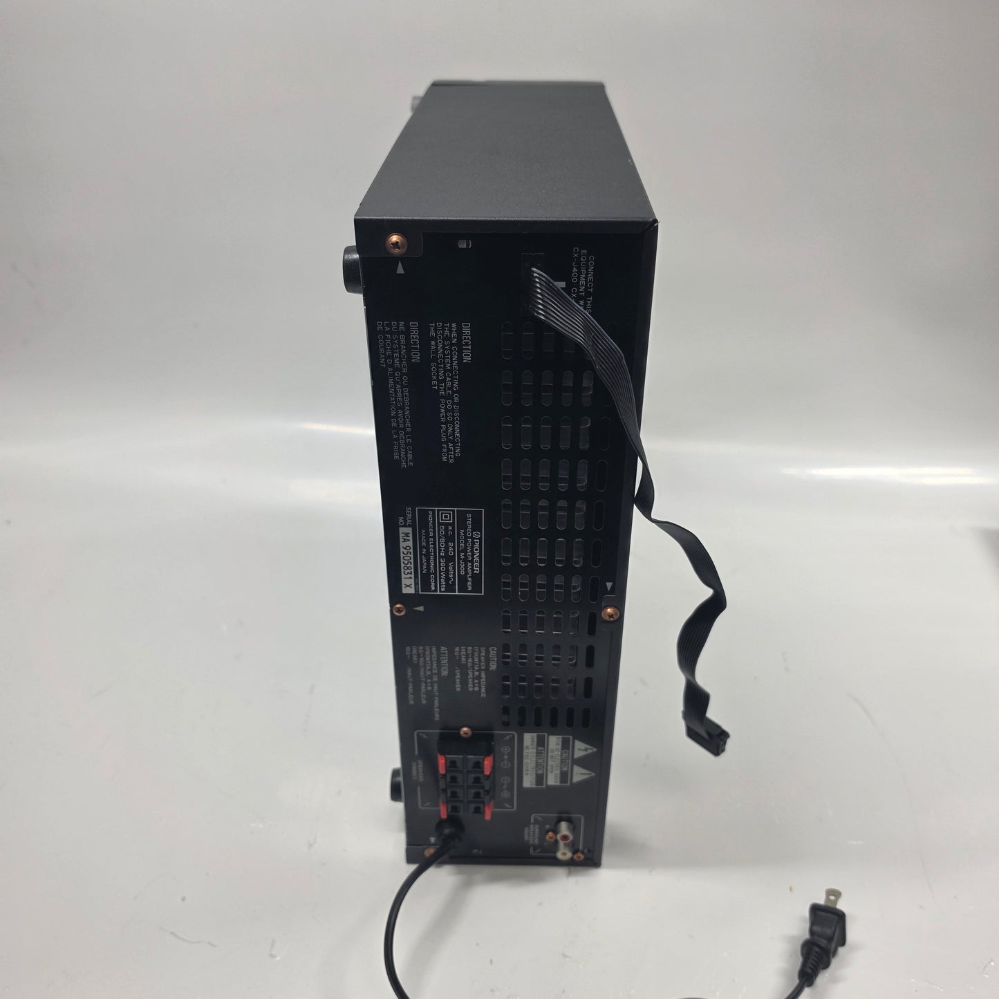Pioneer M-J300 Stereo Power Ampliflier