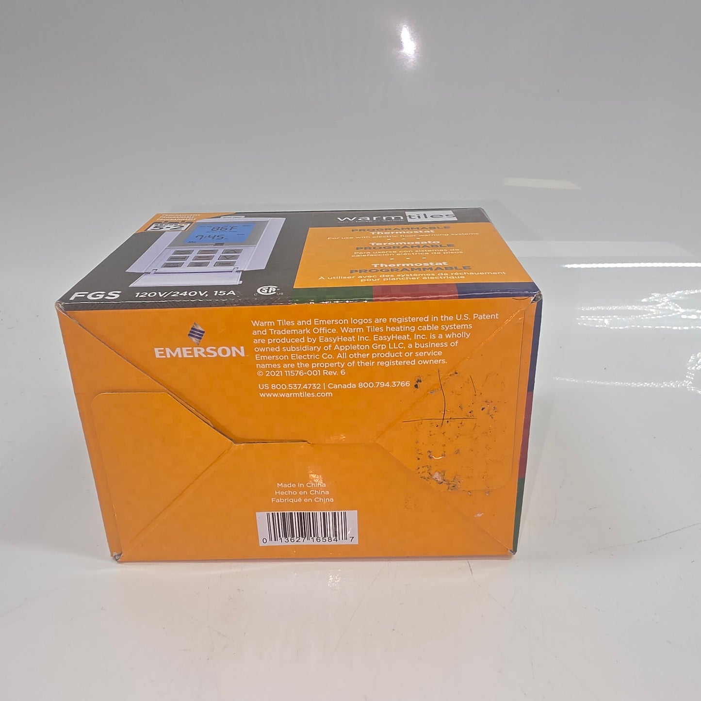 Emerson Warmtiles Programmable Thermostat