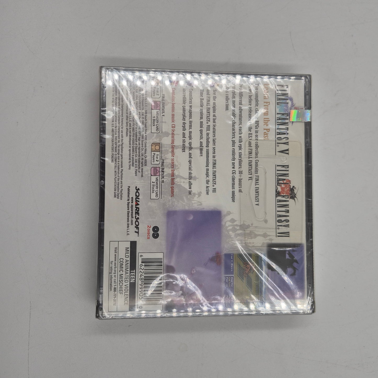 New Final Fantasy Anthology (Sony PlayStation 1 PS1, 1999)