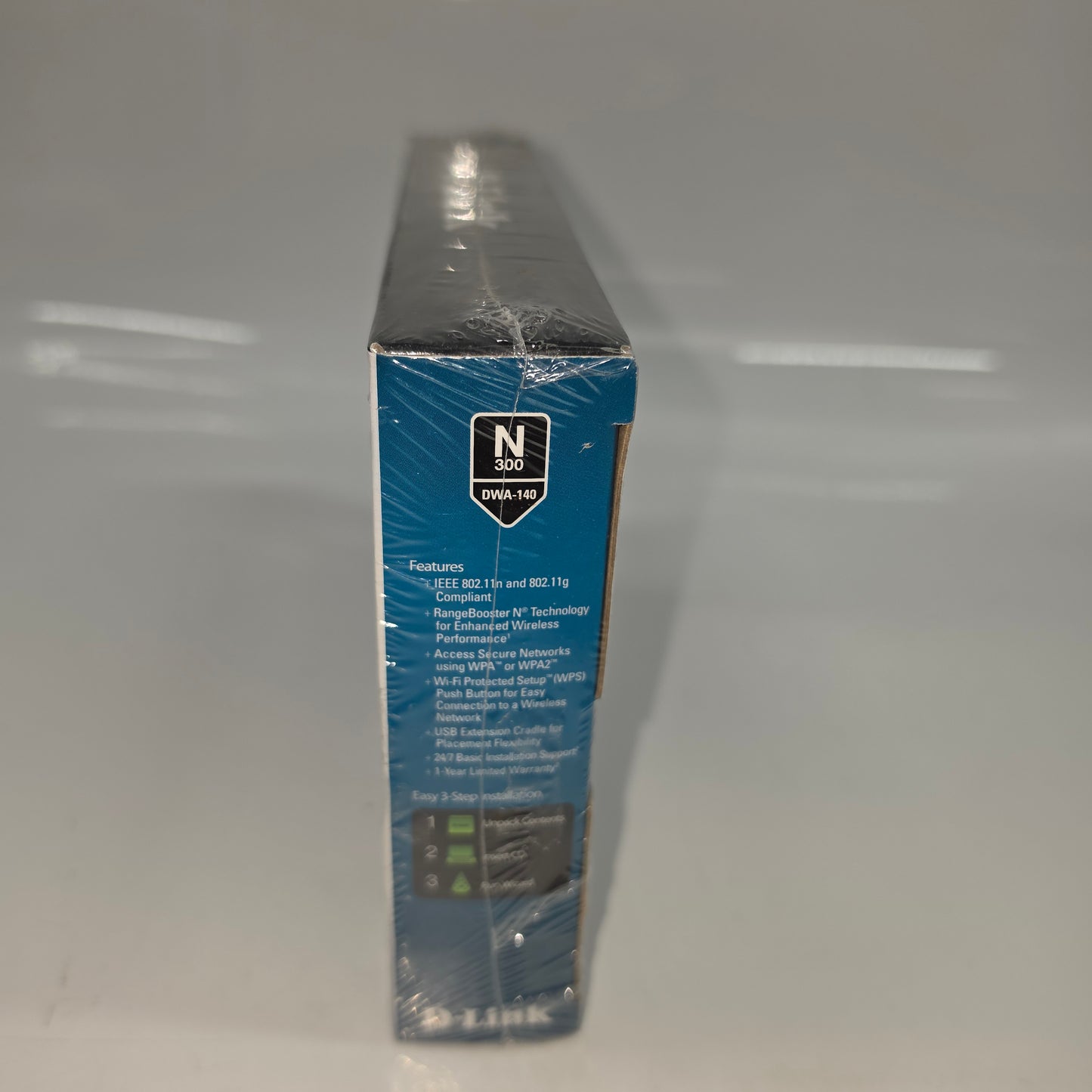 New D-Link RangeBooster N USB Adapter