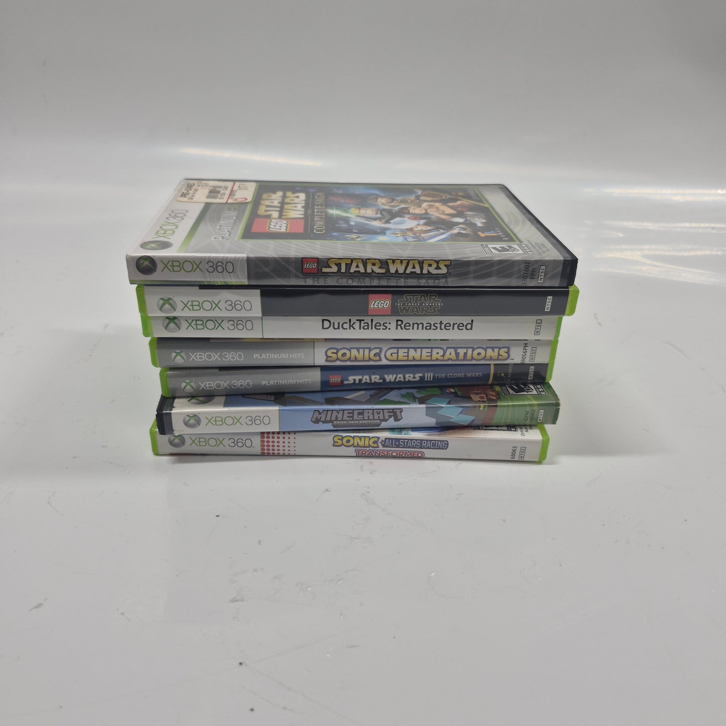 Lot of 7 Microsoft Xbox 360 Games