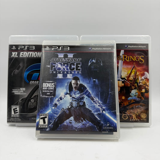 Lot of 3 Sony PlayStation 3 PS3 Games