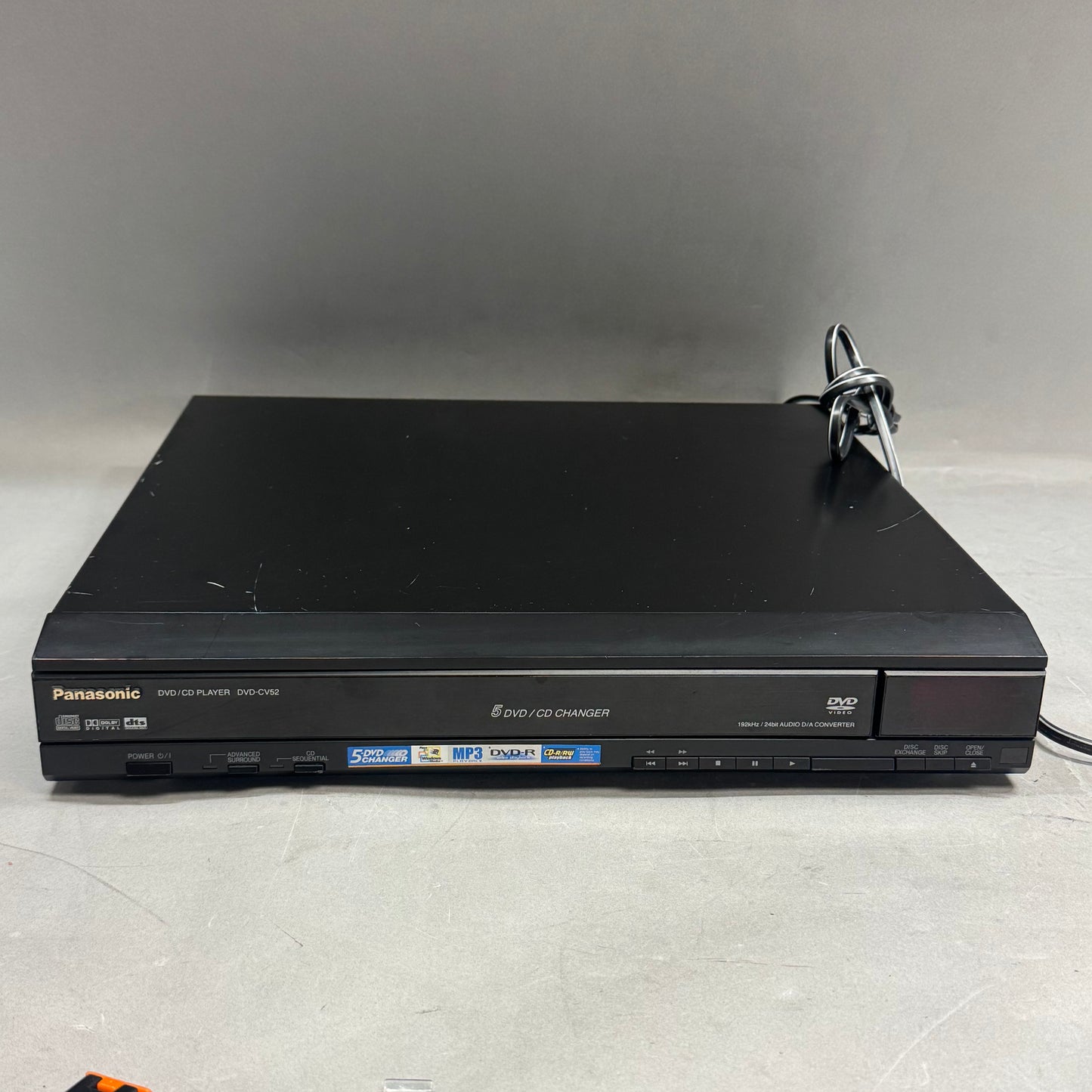 Panasonic DVD-CV52 DVD Player