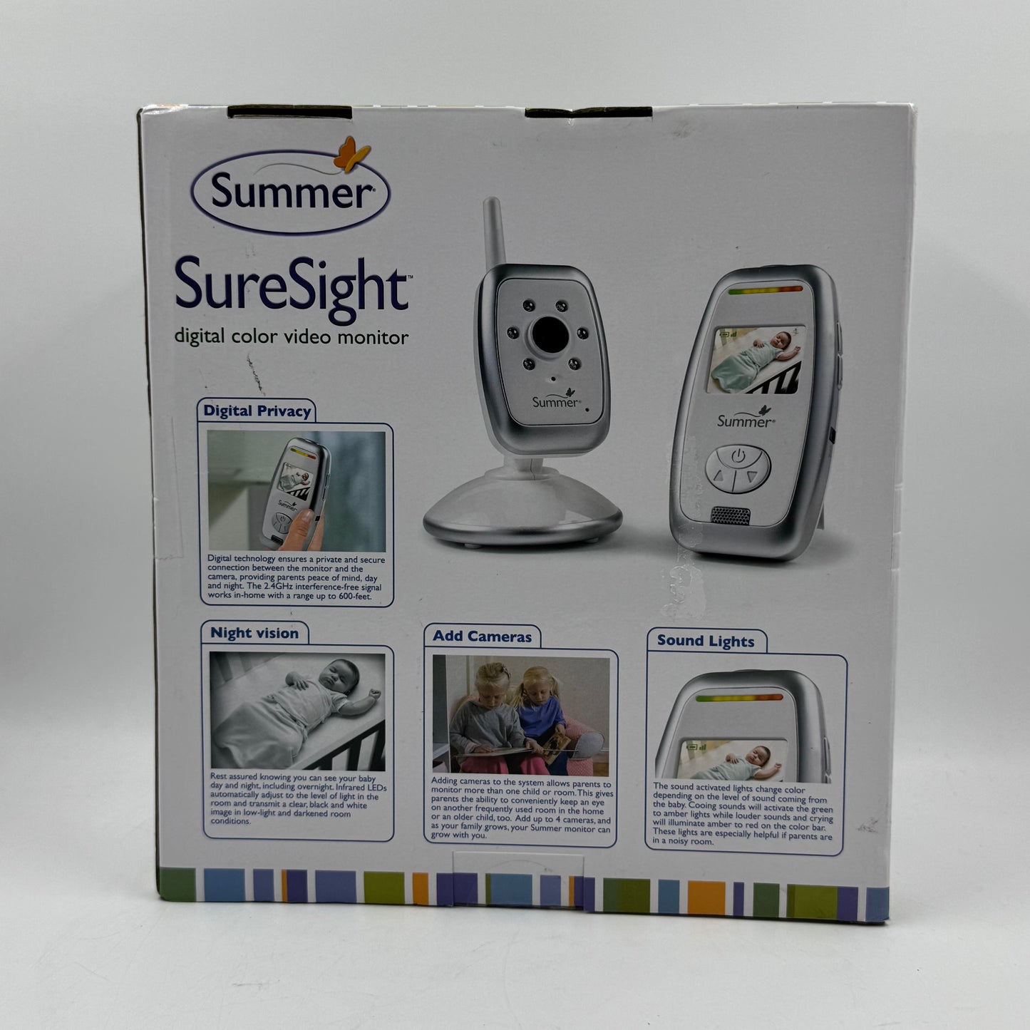 New Suresight Summer Digital Color Baby Monitor  29030