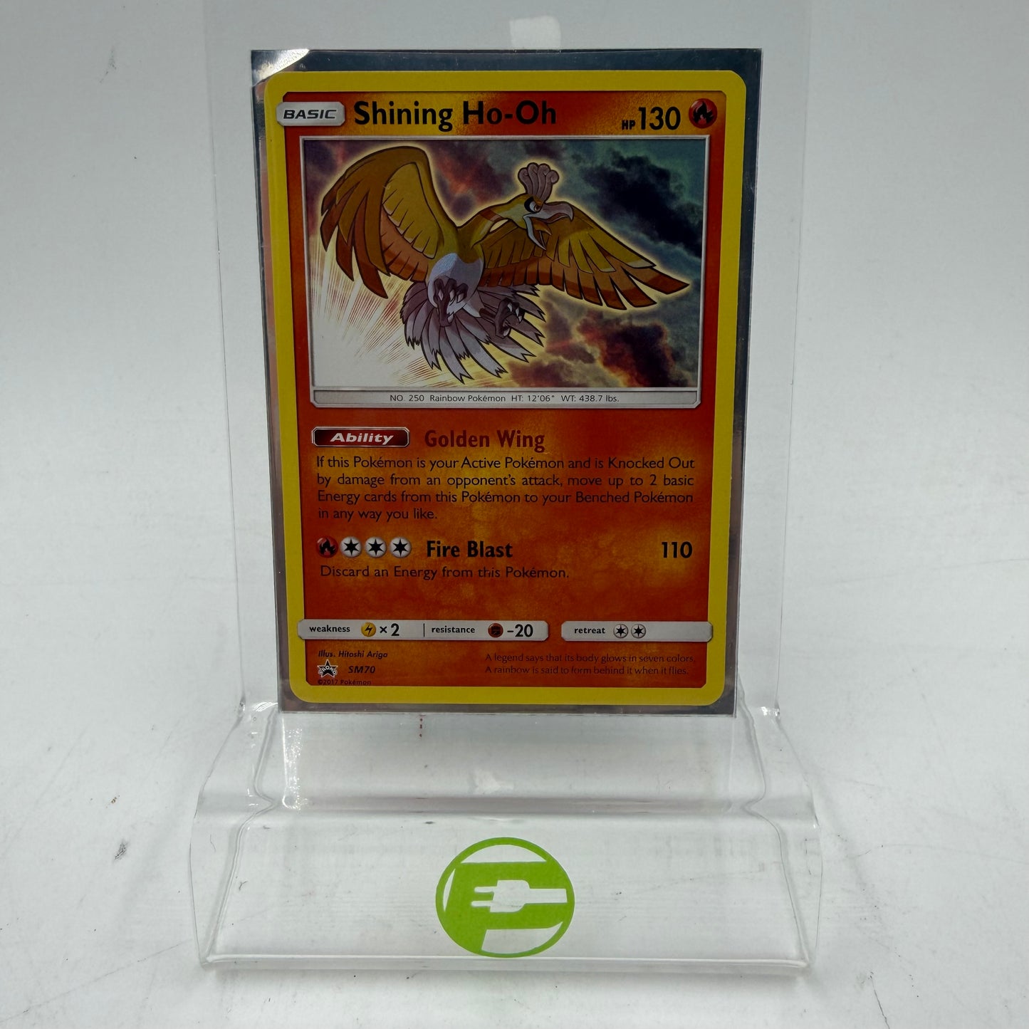Pokémon TCG SM Promo Shining Ho-oh SM70 English