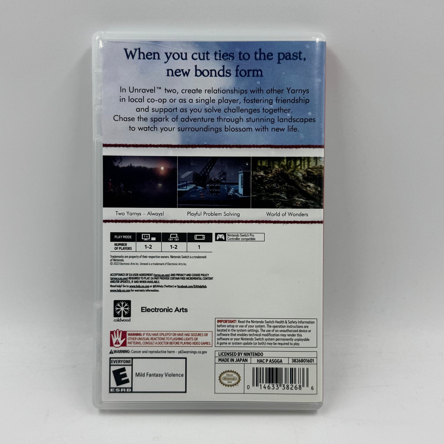 Unravel Two (Nintendo Switch, 2022)