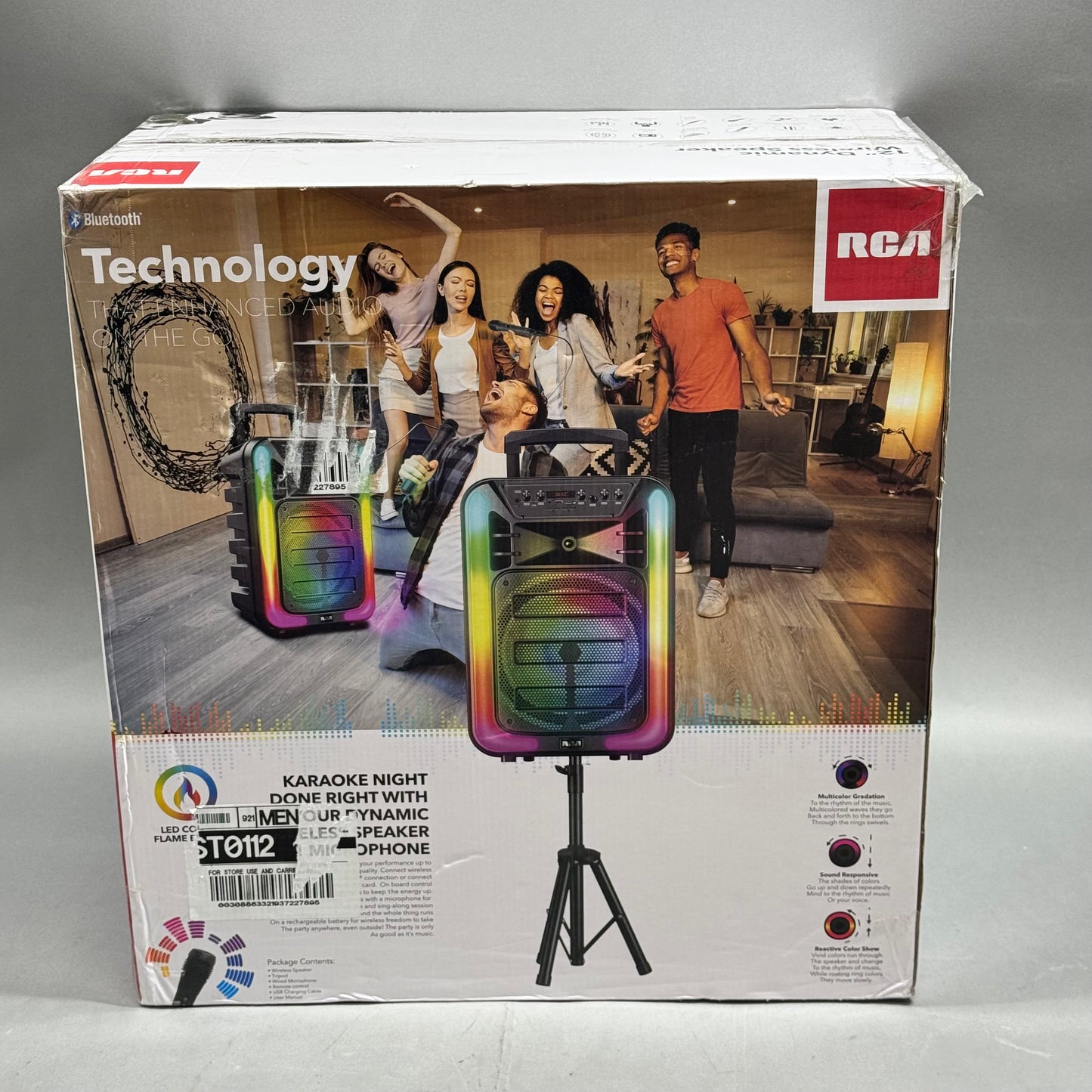 New RCA Disco-12 Wireless Speaker