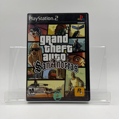 Grand Theft Auto San Andreas (Sony PlayStation 2 PS2, 2004)