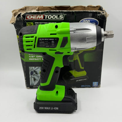 OEM Tools 24670 20V 1/2" Cordless Impact Wrench