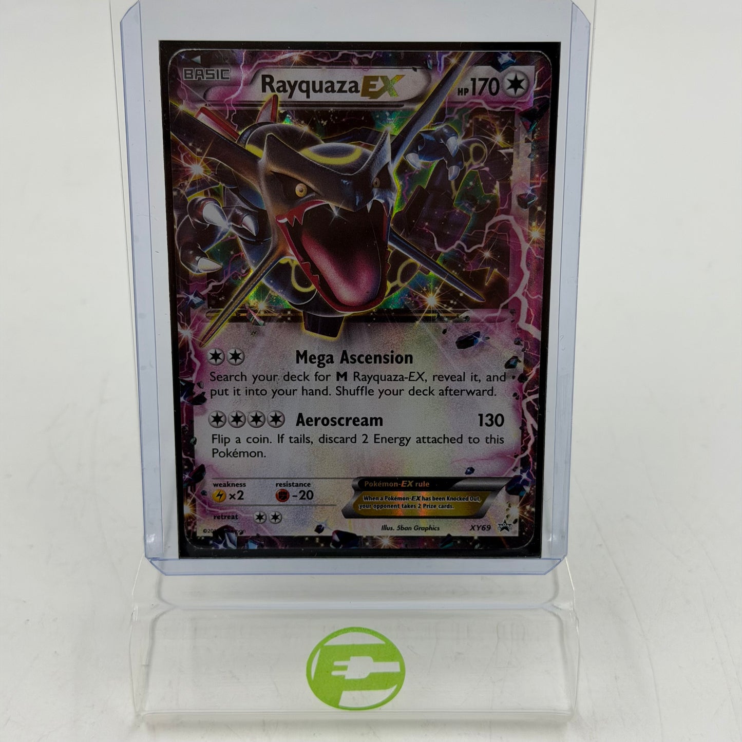 Pokémon TCG Lot of 10 EX Cards Full Art Zekrom 97/99 & Full Art Alakazam 125/124