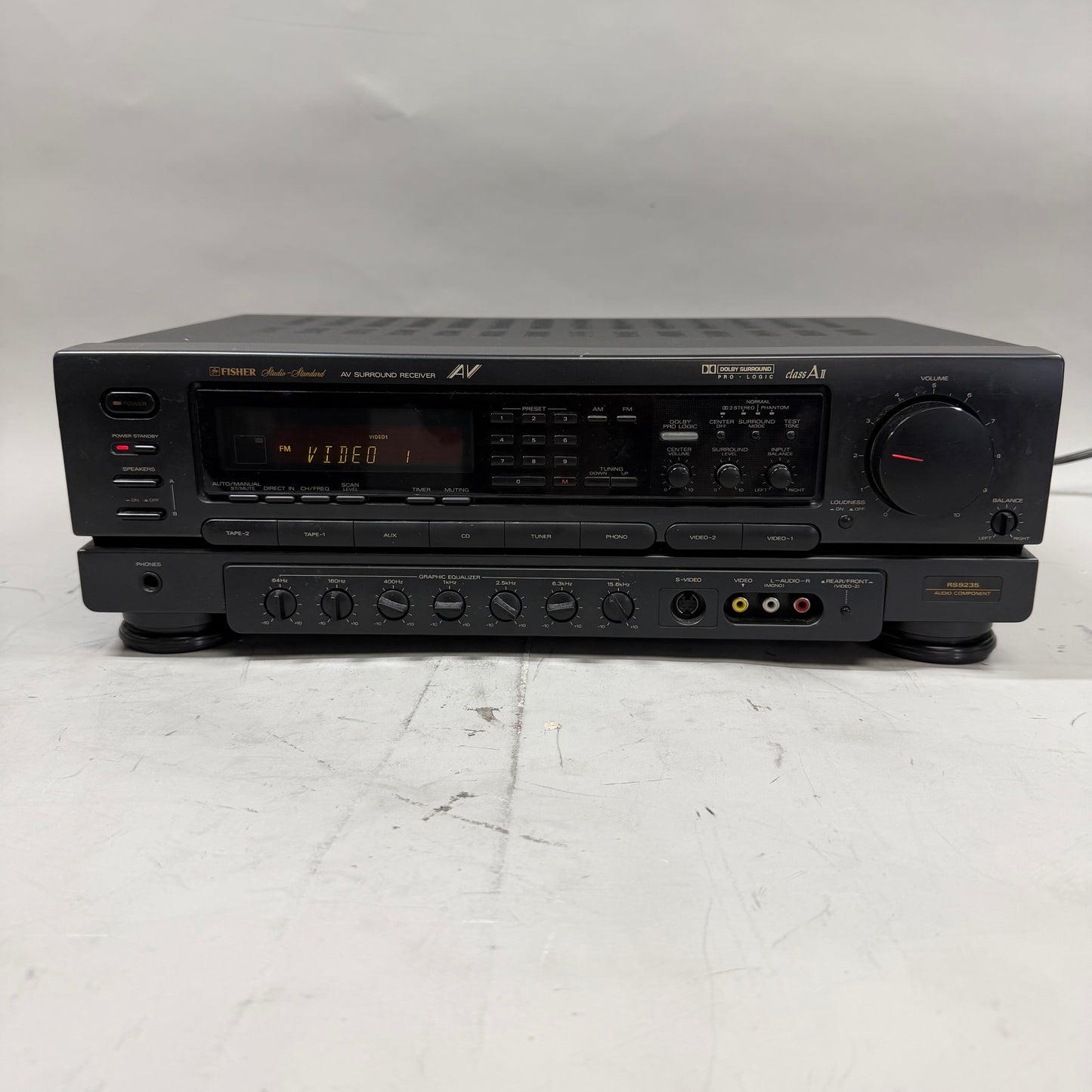 Fisher AV Surround Receiver RS9235