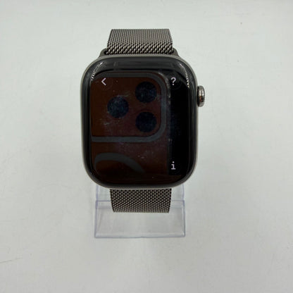 Unlocked Apple Watch Series 10 46MM Silver Milanese Loop