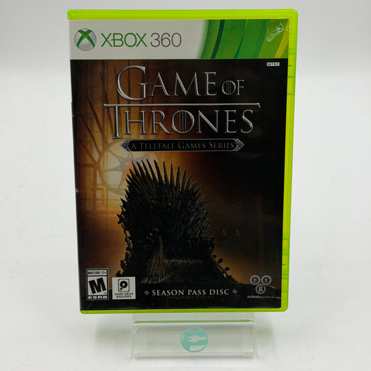 Game of Thrones A Telltale Games Series (Microsoft Xbox 360, 2014)
