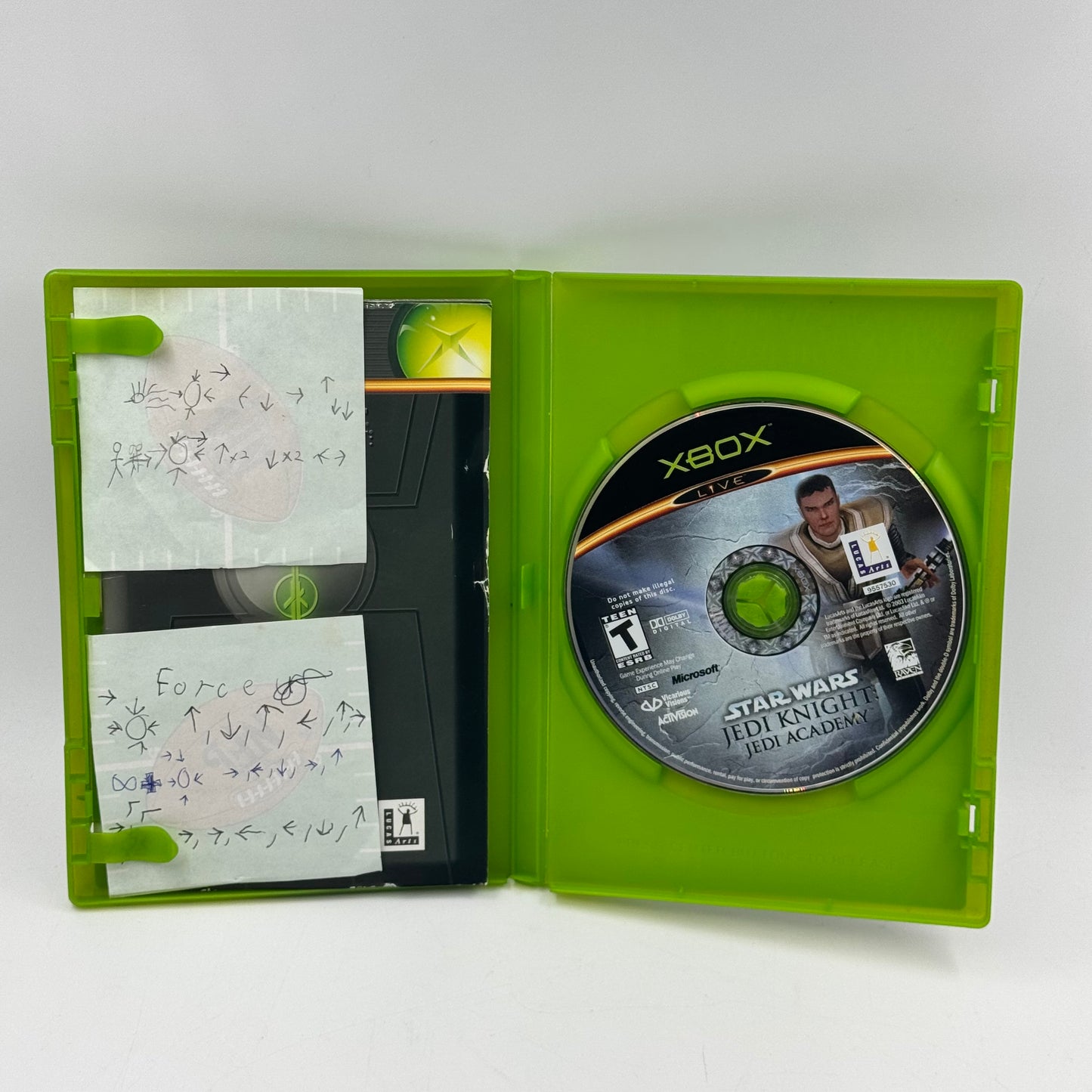 Star Wars Jedi Knight Jedi Academy (Microsoft Xbox, 2003)