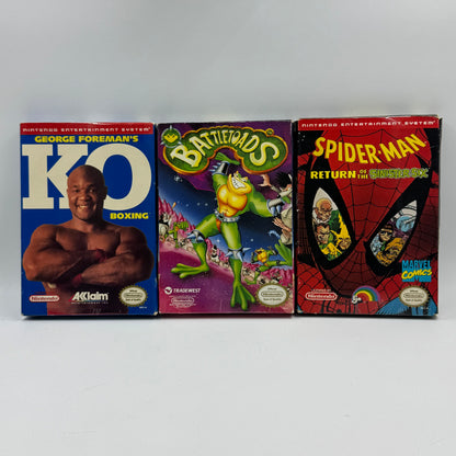 Lot of 3 Nintendo NES Games