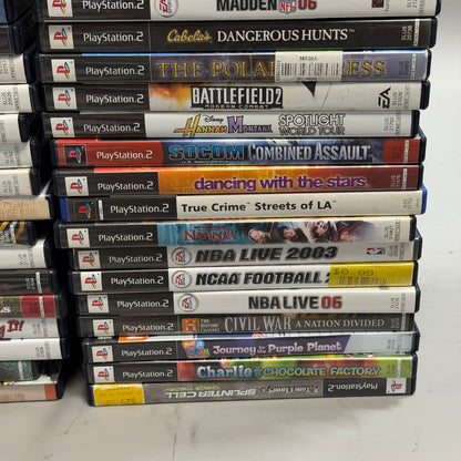 Lot of 100 Sony PlayStation 2 PS2 Games UNTESTED