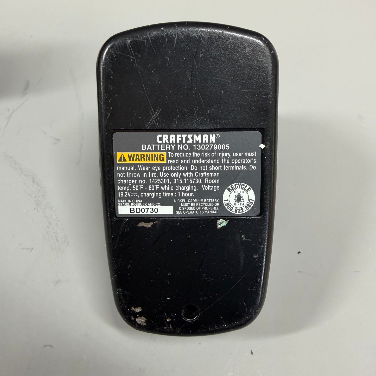 Craftsman BD0730 19.2 V 3/8 (10mm) Drill/Driver