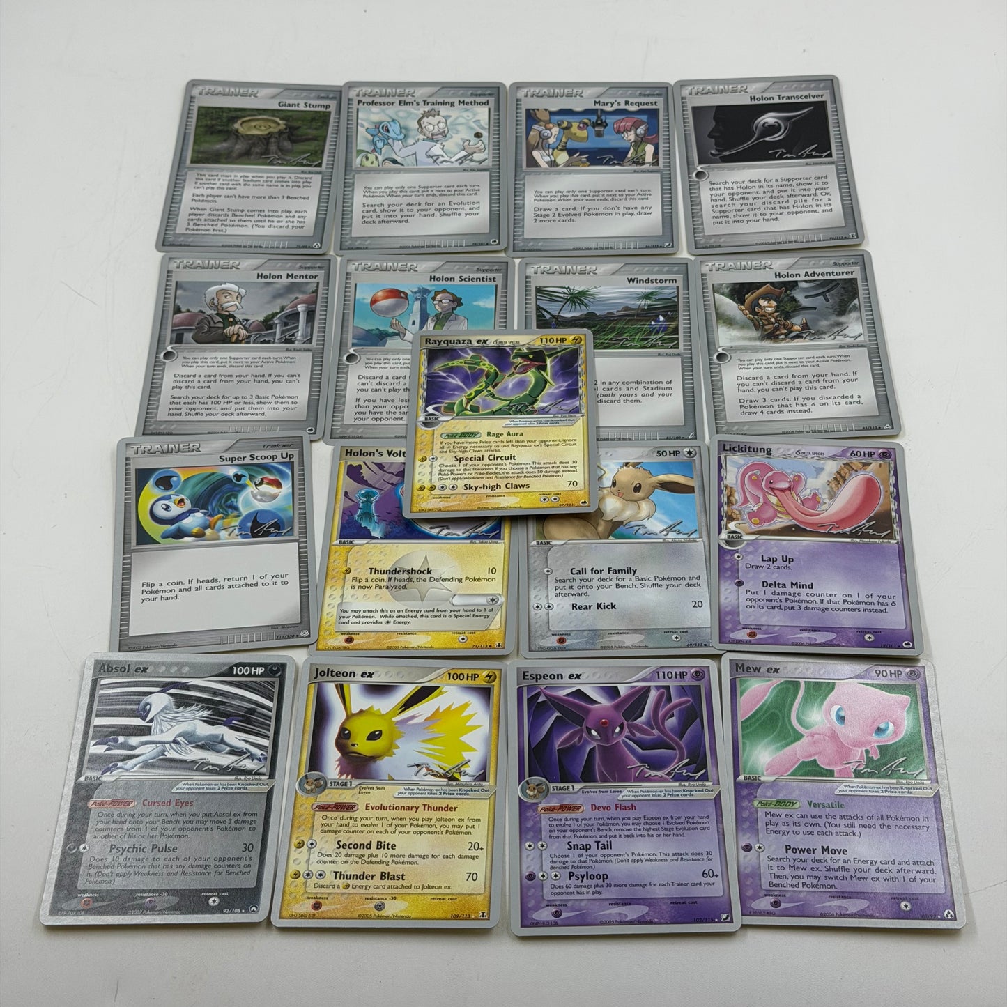 Pokemon TCG 17 Tom Roos World Championship Card Bundle 