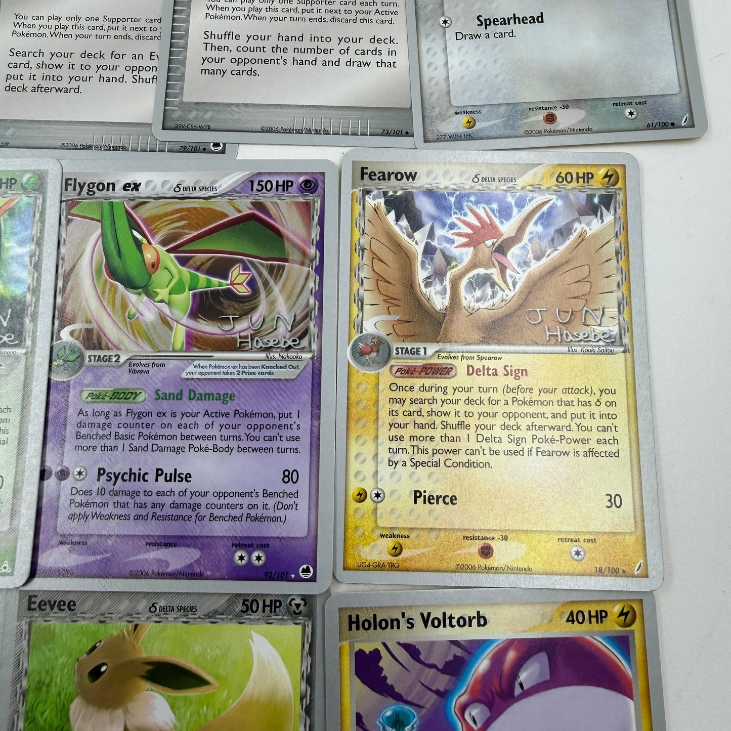 Pokémon TCG Card 21 Jun Hasebe World Champion Card Bundle